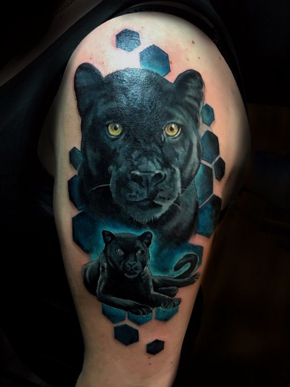 All Stars Tattoo Phuket  Black Panther Realistic Tattoo  Facebook