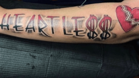 Share 58 heartless forearm tattoo  ineteachers