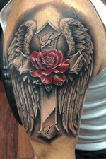 Done by @sherifftattoos #chicagoink #chicagoinktattoo #customtattoo #rose #rosetattoo #flower #flowertattoo #cross #crosstattoo #religioustattoo #art #artist #artista #inkedmagazine #inked #inkedmag #afterinked #tattooideas #tattooed #followme chicagoinktattoo.com/omar