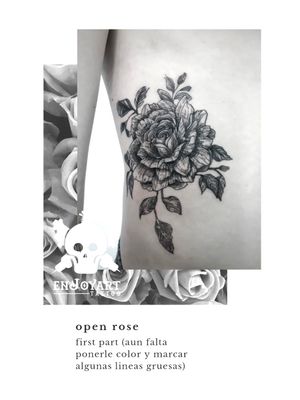 Flower by me 😊 . . . #flower #anime #nature #rose #love #ideas #tattooart #tattooartist #art #artist #blackwork #line #fineline #singleneedle 