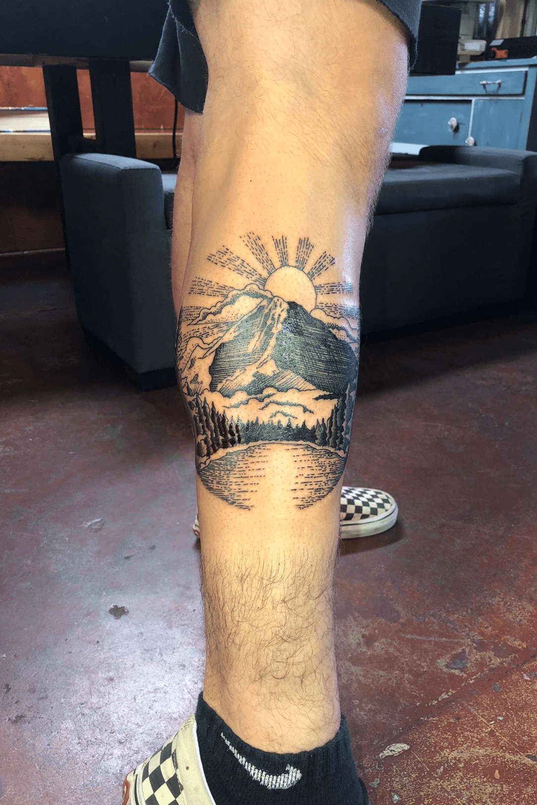 Tattoo uploaded by Caleb  Mt Rainier of the Beautiful state Washington   Tattoodo