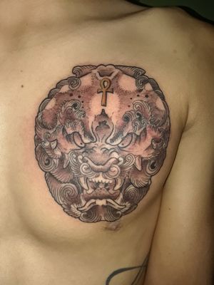 Tattoo by Anchor tattoo shop