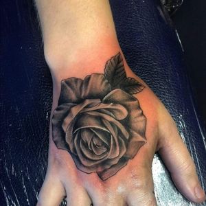 Hand rose for a cool person