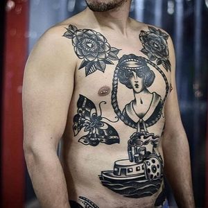 Done by Dane-Traditional - Old School Tattooing-#zurich #zurichtattoo #tattoozurich #theburningeyetattoo #theburningeyetattoozurich #danetattoo