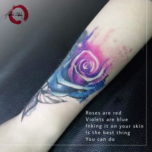 Watercolor tattoo cover up old ink #tattoooftheday #coveruptattoo #tattooing #fkirons #watercolortattoos #inkedgirl #tattoodesign #tattooed #tattoist #art #design #instaart #instagood #tatted #instatattoo #bodyart #tatts #tats #tattedup #inkedup #kwadrontattoogallery #worldfamousink #beirutnightlife #inkedmag #lebanon🇱🇧 #lebanesetattoo #lebanesetattooartist #tattoos #wearyourink