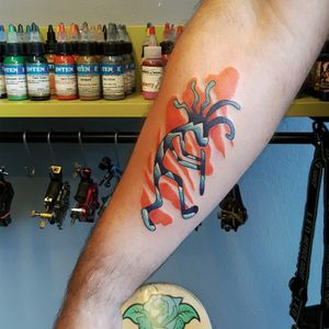 #tattoo #tattooartist #inkedfollowers #inked  #simpletattoos #kokopelli  #tattoos #dovme #dailytattoo #art #artist #tattooworkers #tattoolove #tattoosocial #tattoostyle #tattoolovers #tattooed #tatts #tatuagem #tatuage #colored #colortattoos #tats