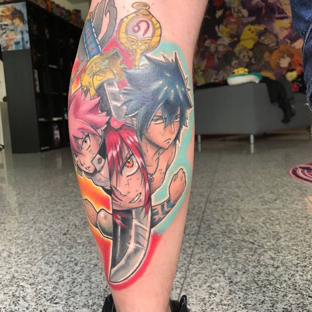 Tattoo uploaded by Jimmy Check  Natsu Dragneel END Fairy Tail   Tattoodo