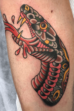 #snake #traditional #traditionaltattoo #bright 