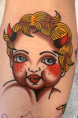 #traditional #traditionaltattoo #baby #bright 