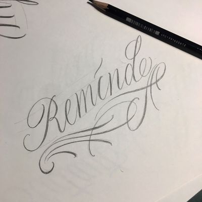 Remind✍️✍️✍️.. #crystal #🇰🇷 #Remind #blacklettering #script #blackletters #calligraphy #customlettering #edgy #letteringtattoo #customtattoo #inked #hiphop #scripttattoo #lyrics #lettering #letras #dailysketch #freehandtattoo #handdrawing #calligraphytattoo #calligrafy 