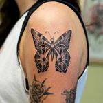 Butterfly #butterflytattoo #butterfly #blackandgreytattoo #blackandgrey #eyetattoo #Tattoodo #TattoodoApp #buenosaires #surenotattoo