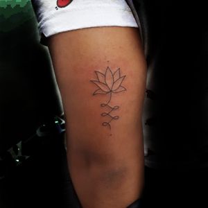 Line work Lotus flower ✒️