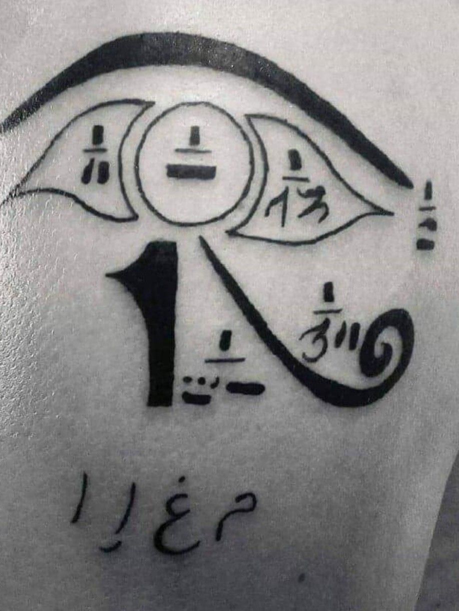 egyptian third eye tattoo