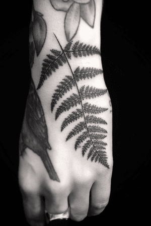 Did this fern maybe three years ago. It’s still one of my favorites! @villeprinsen #villeprinsen #tattoo #tatuering #tatuointi #tatovering #tatuaje #tatuagem #tatouage #tätowierung #blackwork #unikumtattoo #göteborg