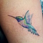 Hummingbird #hummingbirdtattoo Instagram @lealmanson #mexicantattooer 