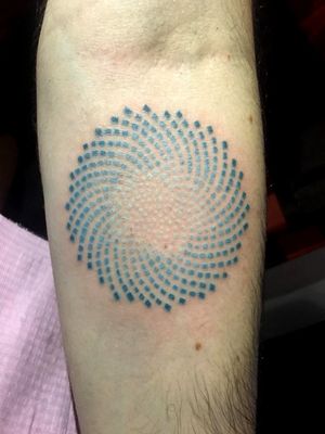 Fibonacci sunflower seed sequence...#colortattoo #color #art #tat2 #tattooapprentice 