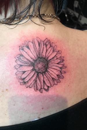 Flower on the back