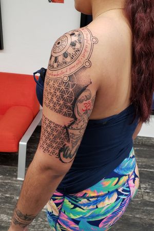 Tattoo uploaded by Yeniel Hernandez • Add on to her existing tattoo • Tattoodo Tattoo uploaded by Yeniel Hernandez • Add on to her existing tattoo • Tattoodo