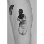 Tattoo by Pawel Indulski #PawelIndulski #besttattoos #favoritetattoos #uniquetattoos #specialtattoos #tattoosformen #tattoosforwomen #lady #sculpture #bernini #pussyriot #vetements