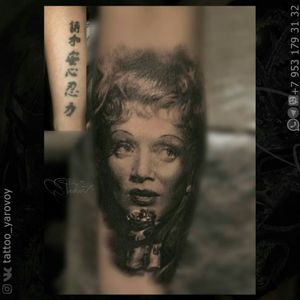 Cover up realistic tattoo with woman. Перекрытие женщина реализм. 