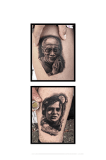 Few piecea - small portraits. #smalltattoo #tatted #realism #realistic #vancouver #besttattoos #tattoos