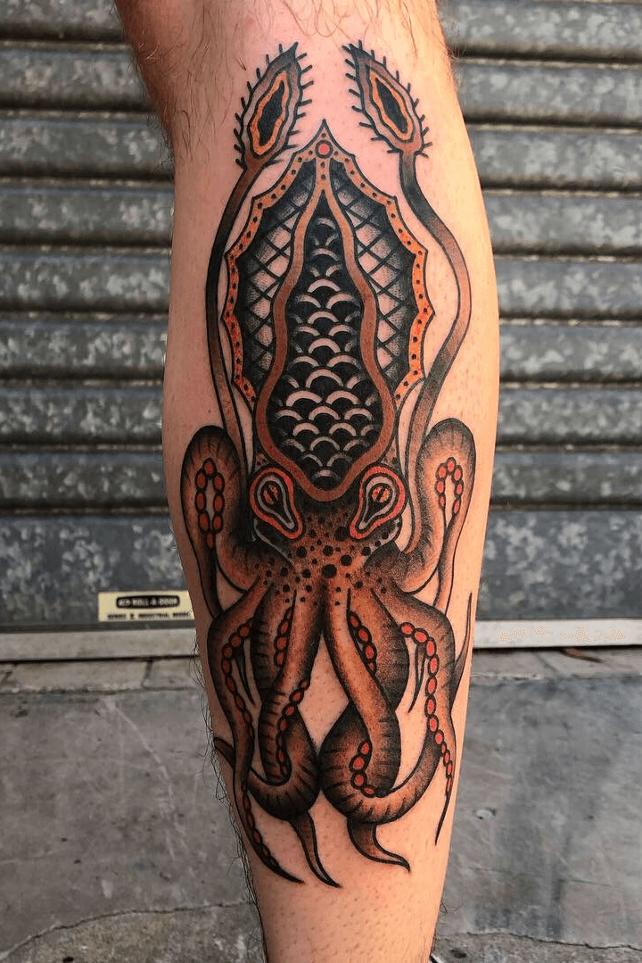 traditional kraken tattooTikTok Search