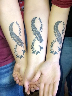 Sisters matching tattoo