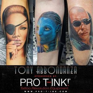 Tony Abbondanza Pro T-ink Tattoo Artist 