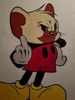 #mouse #newschool #newschooltattoo #Mickey #cartoontattoo 