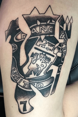 Manchester United tattoo 