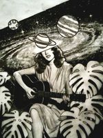 #planets #music #women #plants #love #bng #galaxy #tattoodesign 
