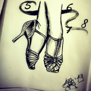#dancing #dancingshoes #shoes #dancer #drawings #workinprogress #myartwork #myart #dance 