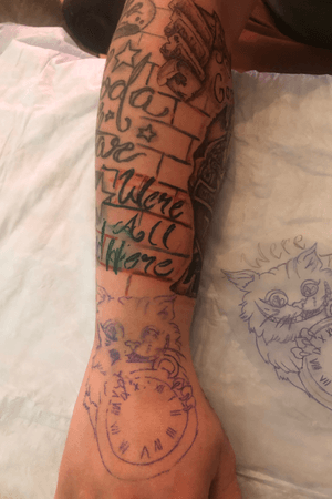 Tattoo by insane ink custom work 