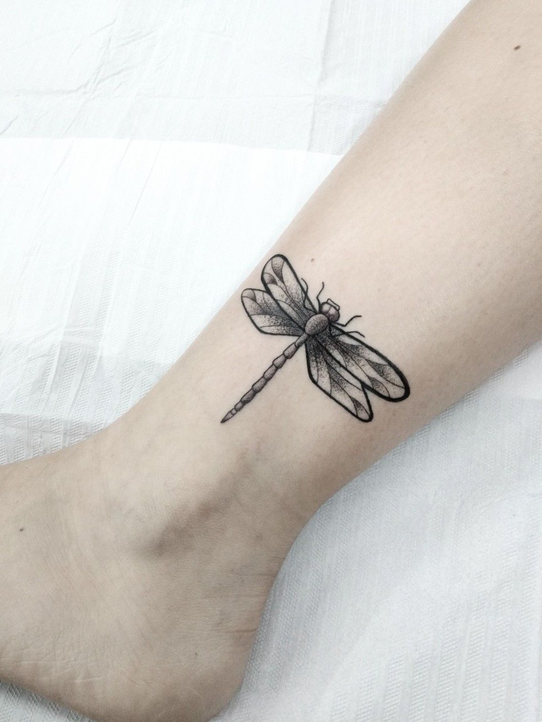 Bamboo with Dragonfly Tattoo by Mukesh Waghela The Best Tattoo Artist in  Goa India  Goa Tattoo Center