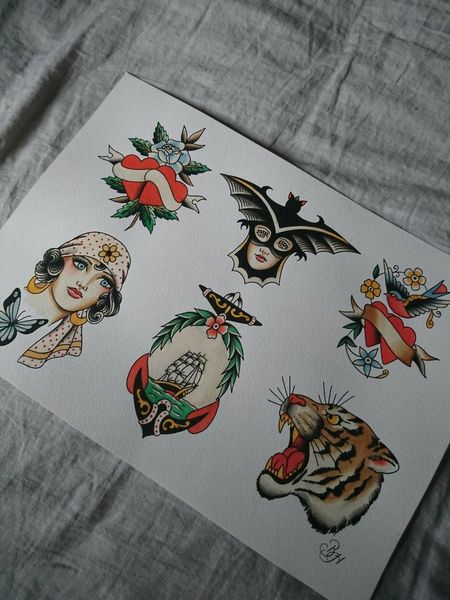Flash tattoo