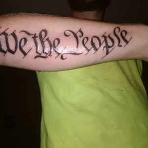 "We the people" 