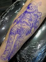 Today's piece! #astronaut . . . #astronauttattoo #blackworktattoo #customtattoo #darkart #artist #tattooartistfromCT #tatuajesenCt #MannyTattooArtist #ManuelCruzTattooArtist #blackandgraytattoo #blackworktattoo #art #artistinCT #ArtFromHell #tattooartistfromCT #tattoofromhell #illustration