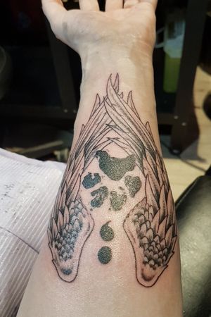 My first and ONLY tattoo! Just got it done!