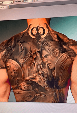 Tattoo idea i would like to do #Warcraft #tattooartist #tattooart #realism #illustrative #louieotoole