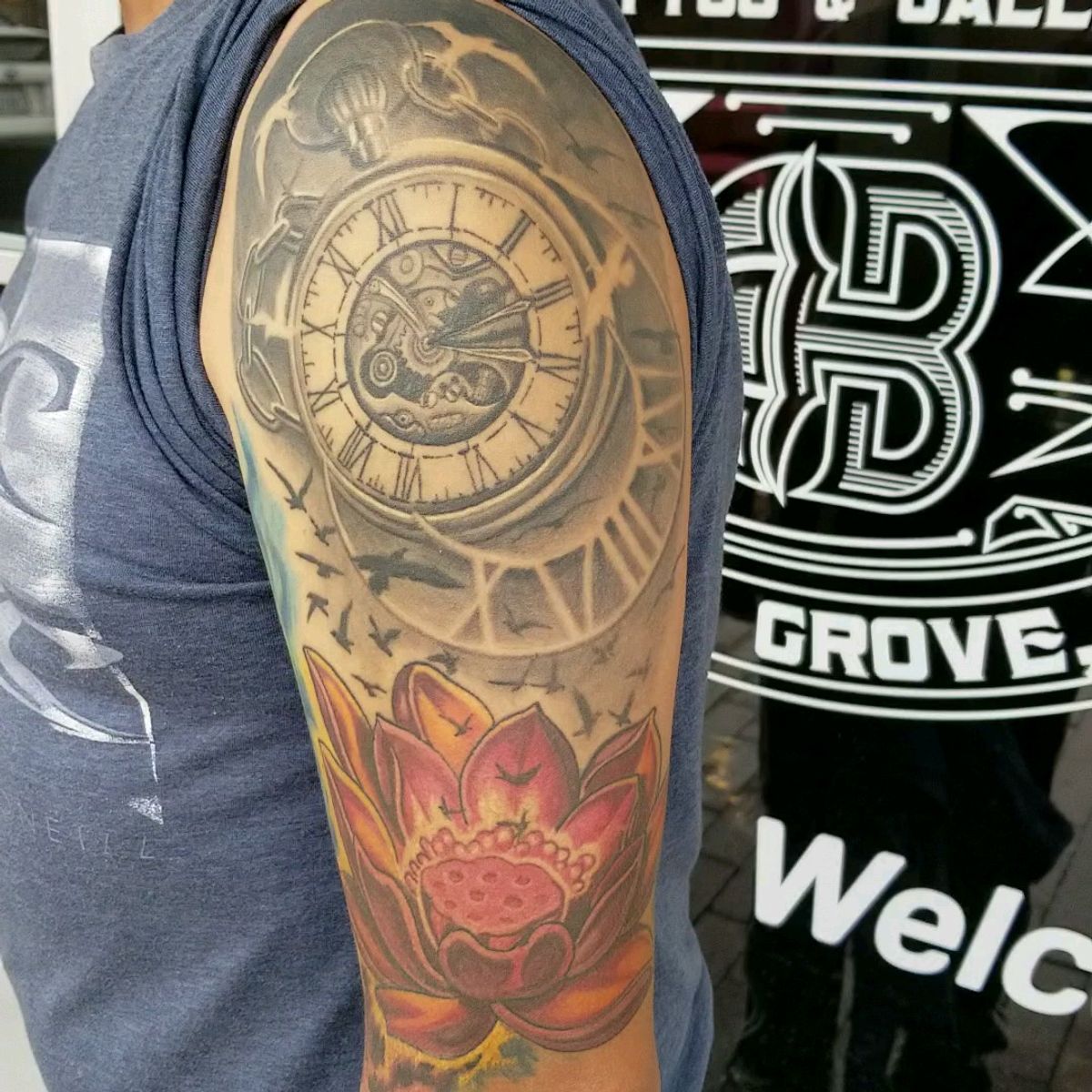 Tattoo uploaded by donjuandemarco1 • Here is a tattoo sleeve that is in