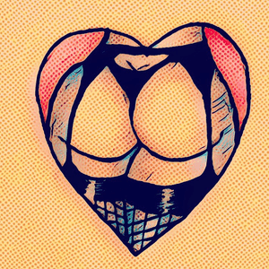 #bootyheart #booty #tattooartist #Erotic #louieotoole