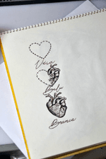 #heart #hearttattoo #coracaotattoo #coração #tatuagemhomenagem #tattoosketch #thiagopadovani