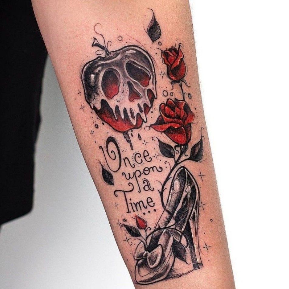 Beauty and the Beast  Disney tattoos Tattoo quotes Disney tattoos quotes