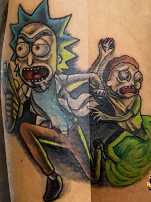 Rick and Morty cartoon 