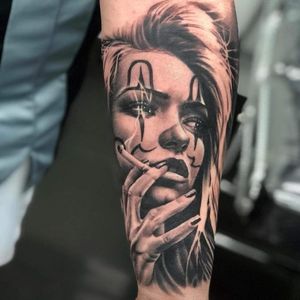 Realistic tattoo by Mr. Keng