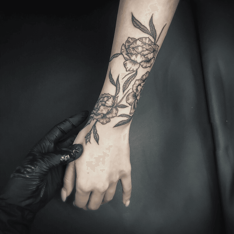 Pin by Katie Durrant on Tattoos  Forearm tattoo women Wrap around wrist  tattoos Around arm tattoo