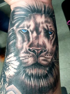 Löwe Tattoo Lion Tattoo Animal Tattoo Tier Tattoo Wildes Tattoo