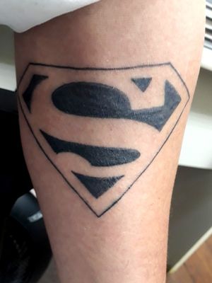 Minha primeira Tattoo - Superman 