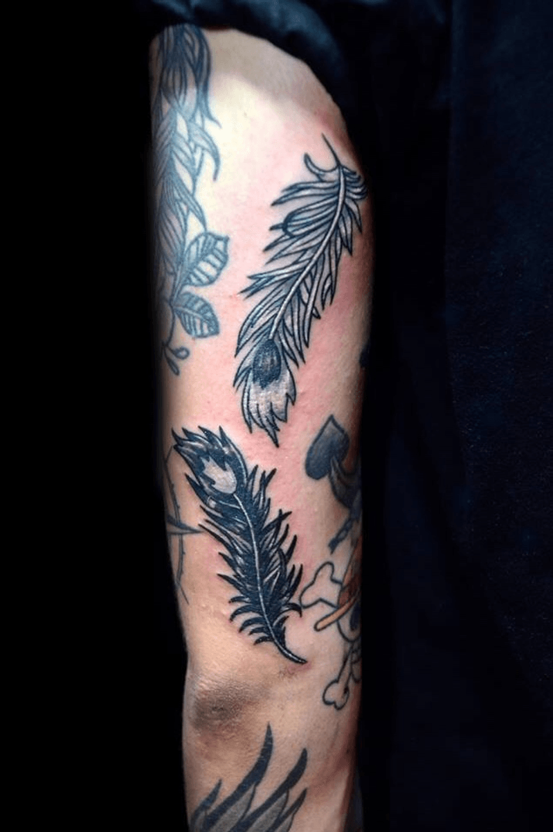 Tattoo Uploaded By Thiago Padovani • Feather Feathertattoo