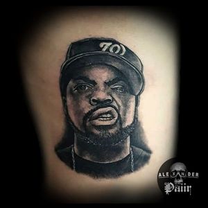 ~ Ice Cube 🔥@PaiirStudio #Tattoo #IceCube #HipHop #Dolor #Tatuaje #Portrait #Art #Man